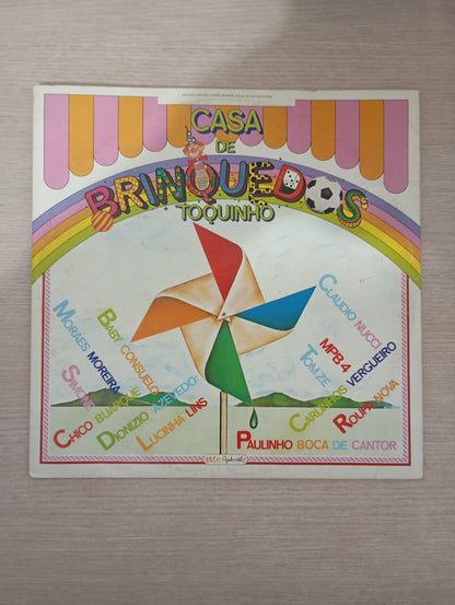 Lp Vinil Toquinho Casa De Brinquedos Com Encarte