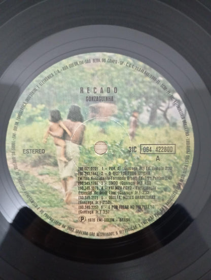 Lp Vinil Gonzaguinha Recado