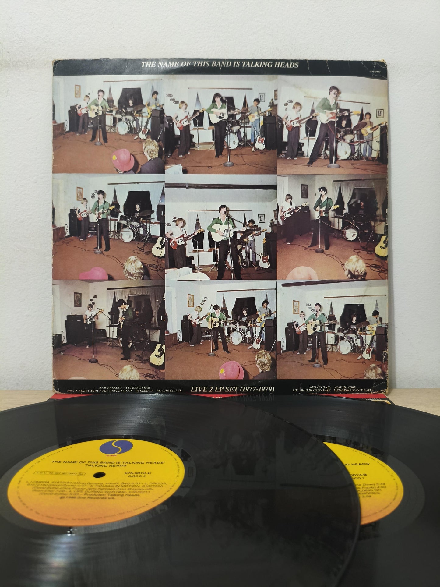 Lp Vinil Talking Heads Name This Band Is Duplo Com Encartes