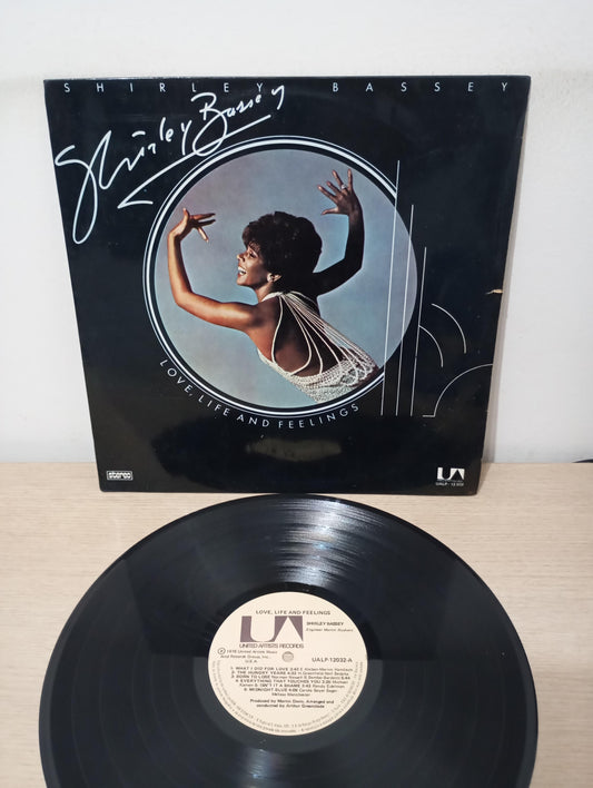 Lp Vinil Shirley Bassey Love, Life And Feelings
