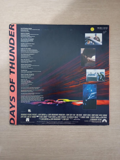 Lp Vinil Trilha Sonora Days Of Thunder Com Encarte