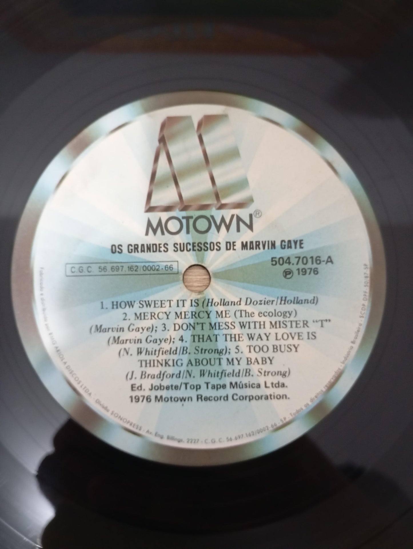 Lp Vinil Marvin Gaye Os Grandes Sucessos De Marvin Gaye
