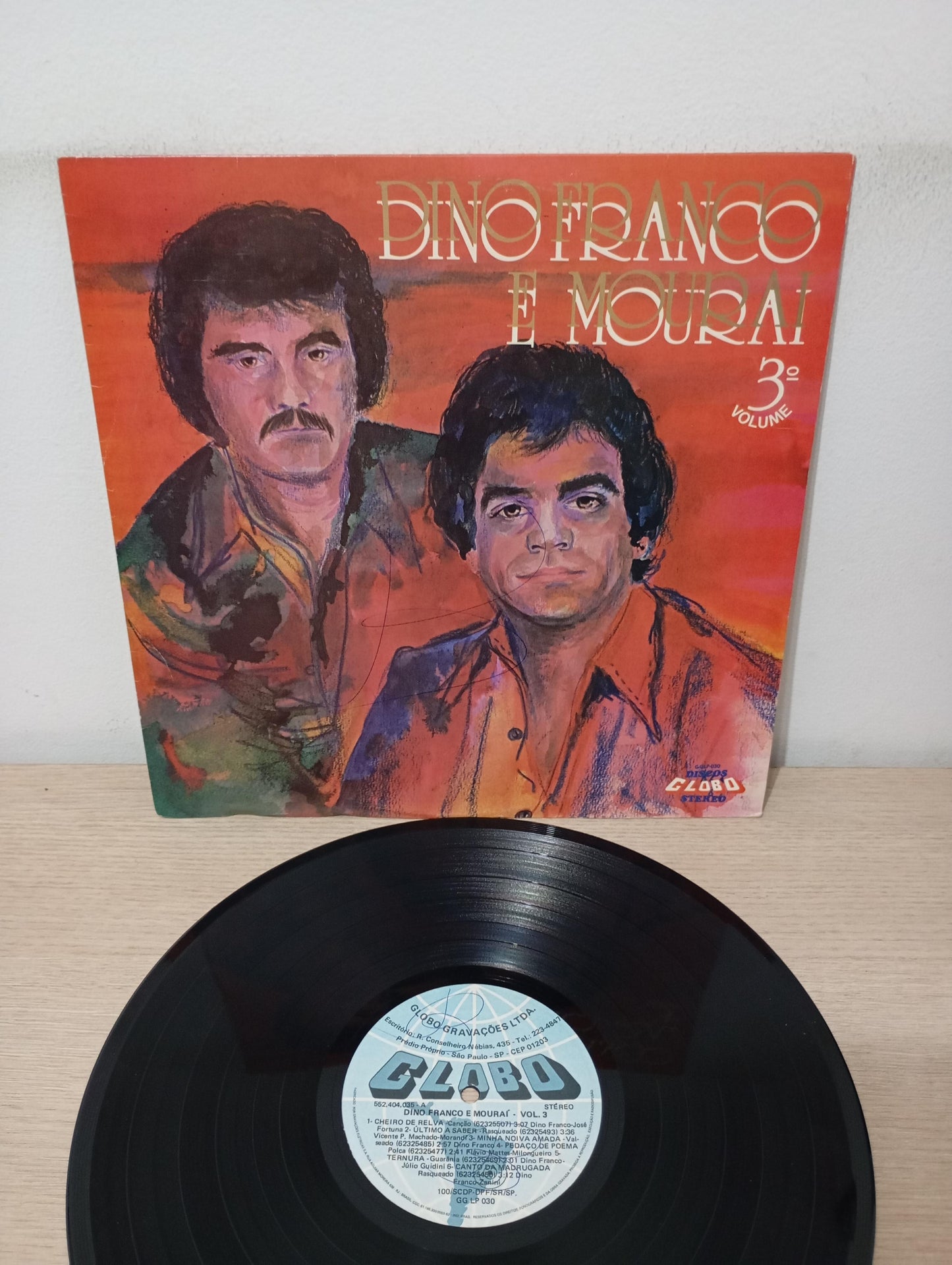 Lp Vinil Dino Franco e Mourai 3º Volume