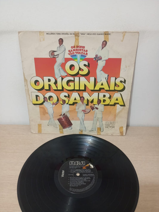 Lp Vinil Os Originais Do Samba Os Bons Sambistas Vão Voltar