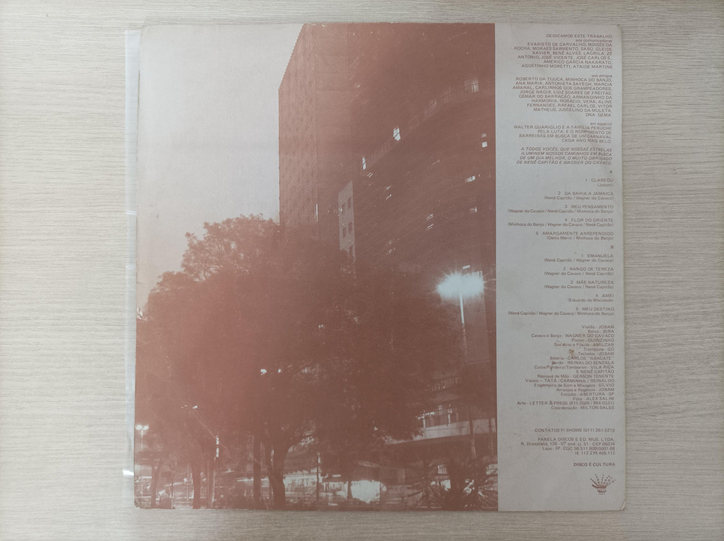 Lp Vinil Nenê Capitão & Wagner do Cavaco Clareou