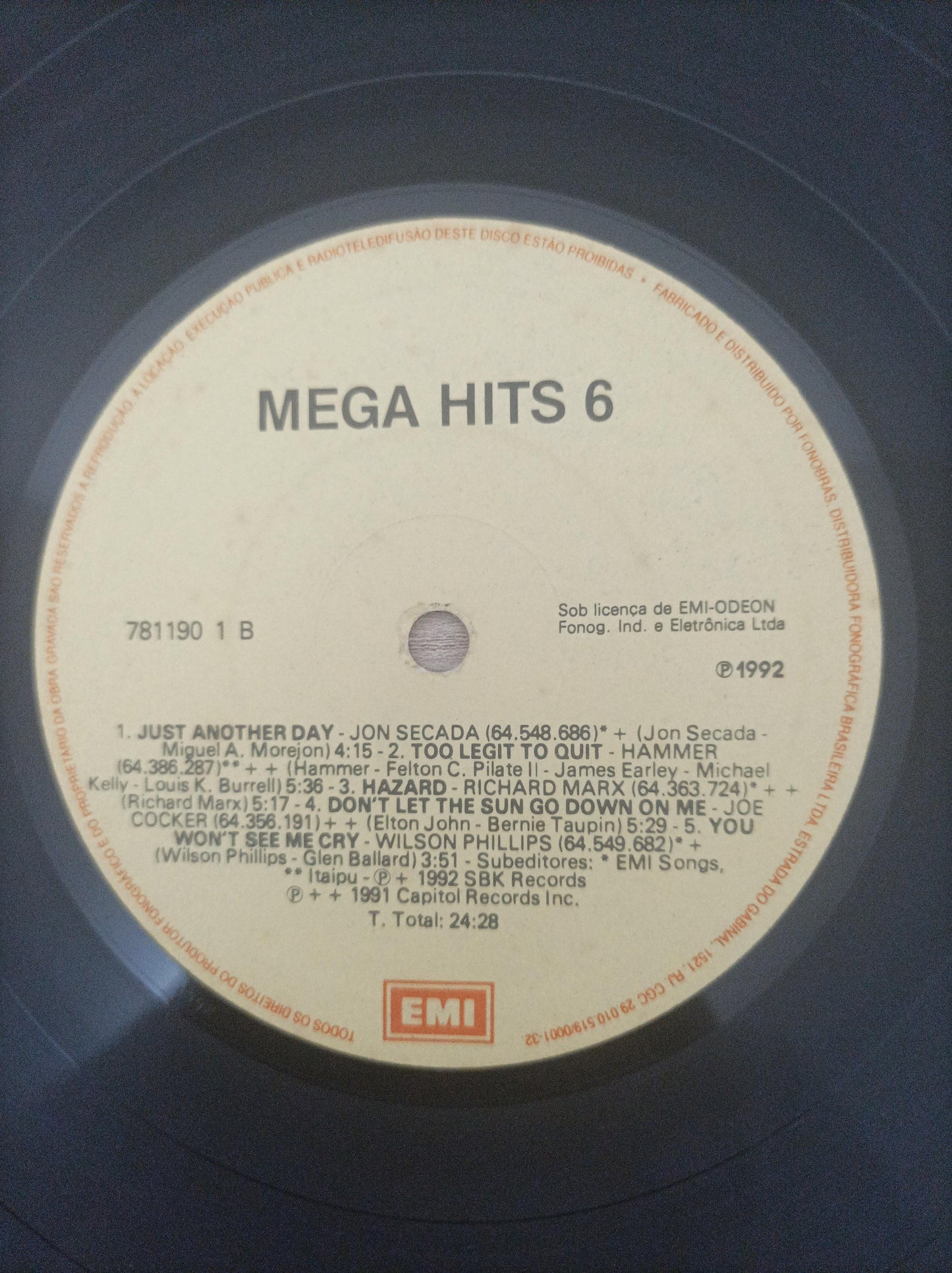 Lp Vinil Mega Hits 6