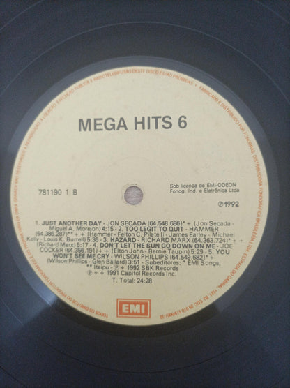 Lp Vinil Mega Hits 6