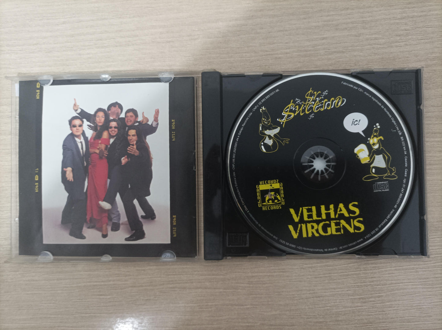 CD Velhas Virgens Sr Sucesso