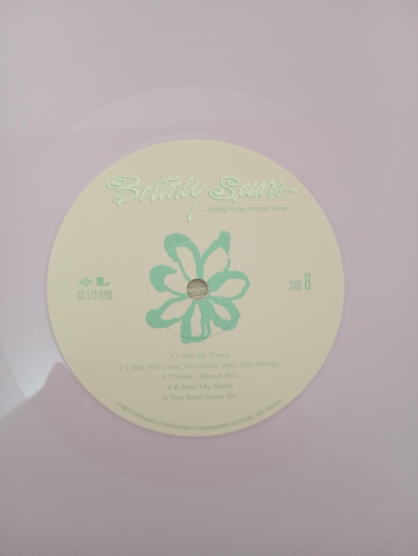 Lp Vinil Britney Spears Baby One More Time Imp Europe Pink