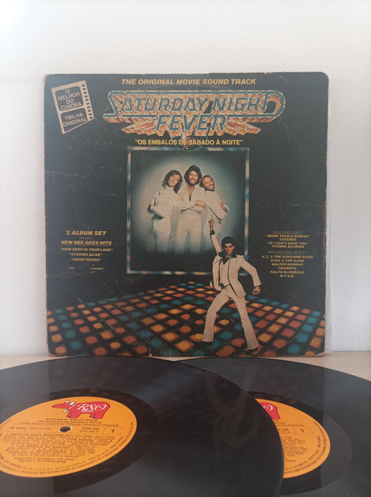 Lp Vinil Bee Gees Saturday Night Fever / Sábado Noite Duplo