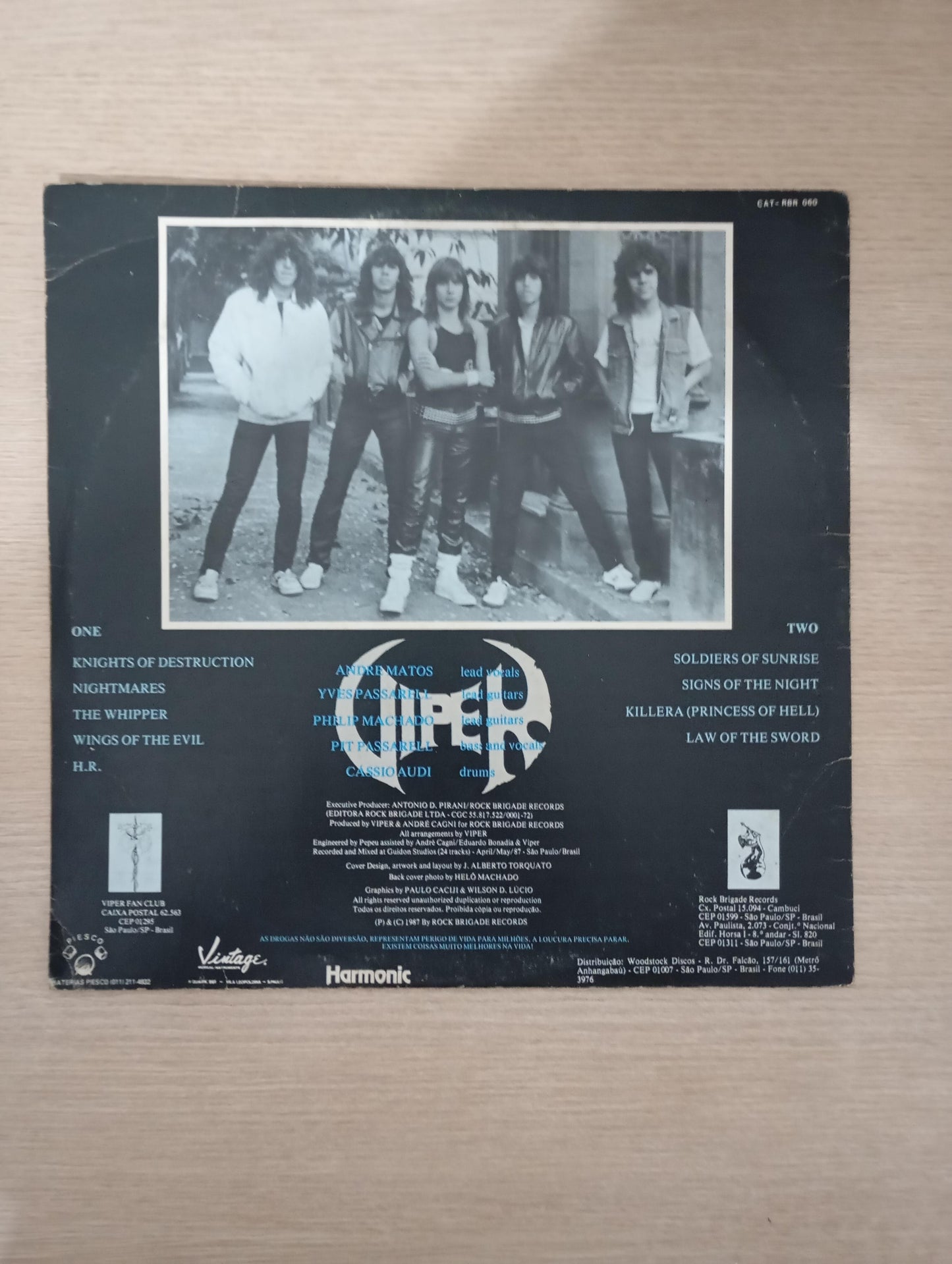 Lp Vinil Viper Soldiers Of Sunrise