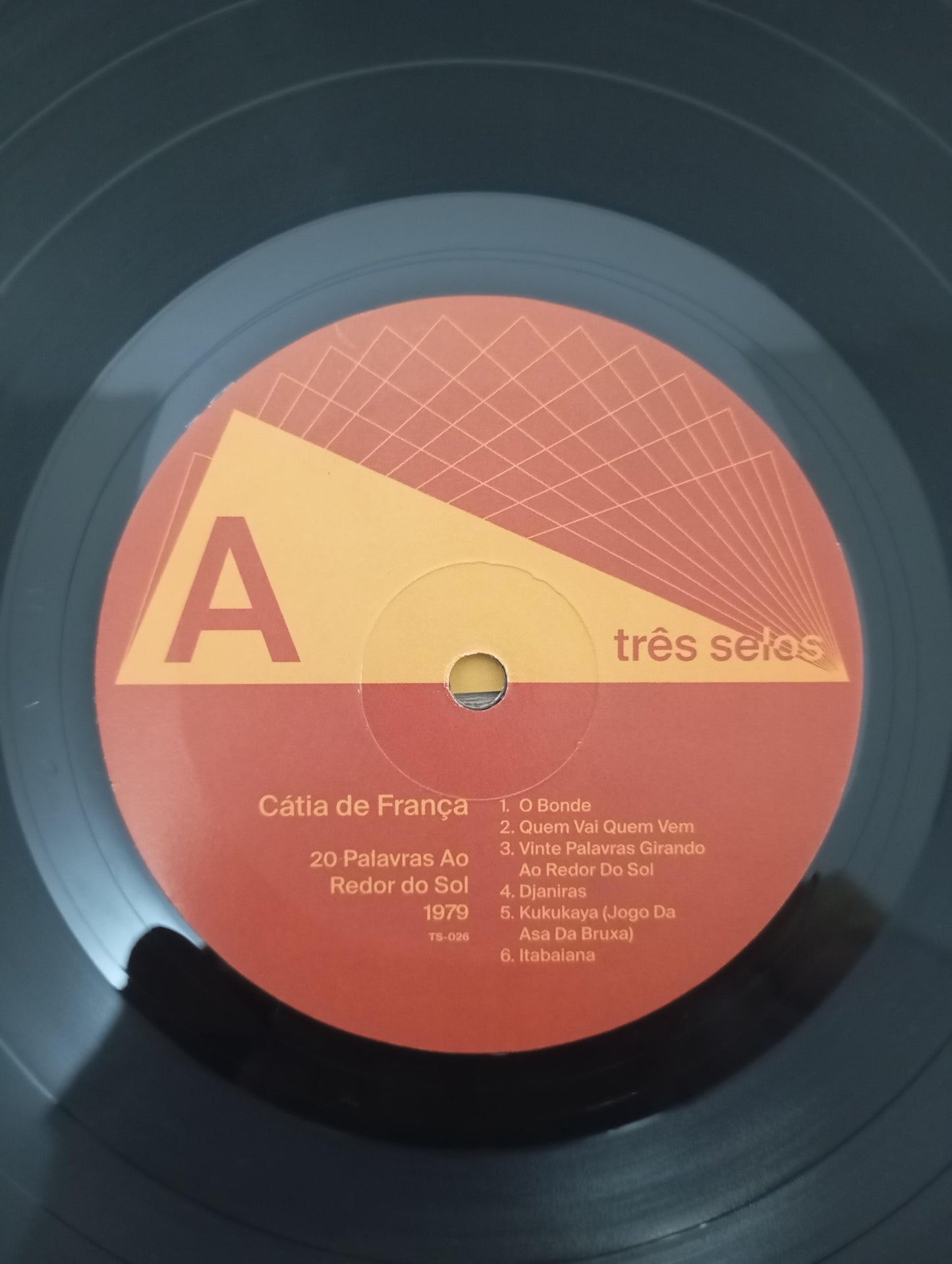 Lp Vinil Cátia De França 20 Palavras Ao Redor Sol C Encartes
