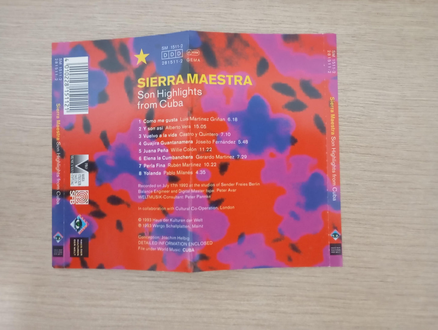 CD Sierra Maestra Son Highlights From Cuba