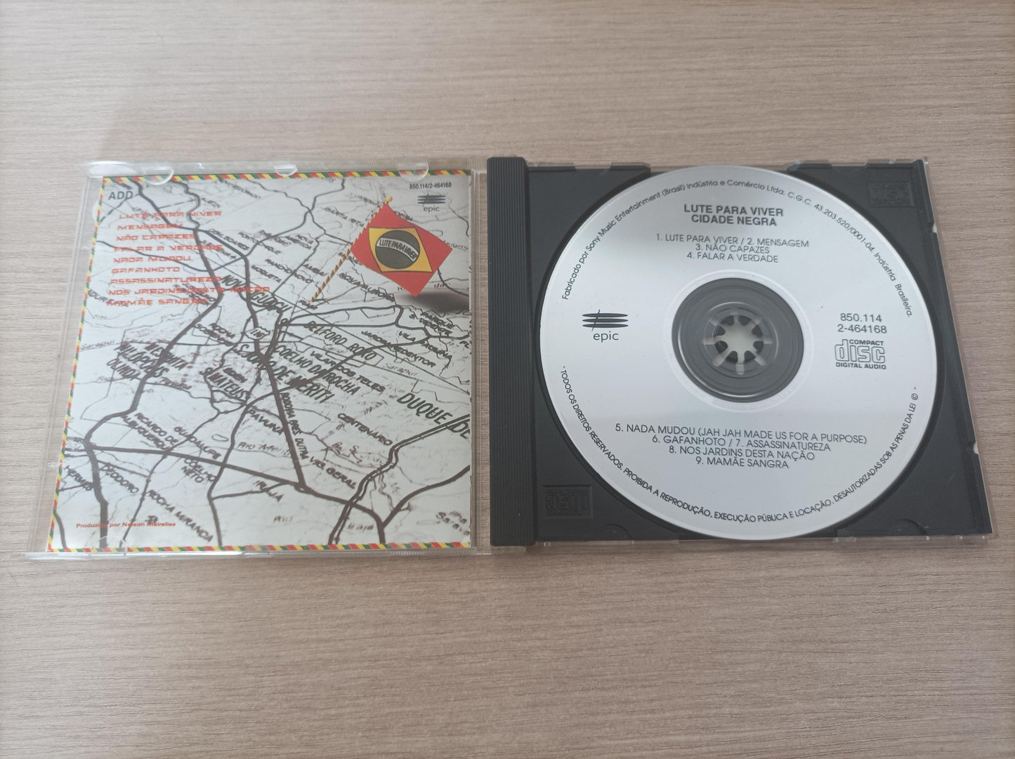 CD Cidade Negra Lute Para Viver