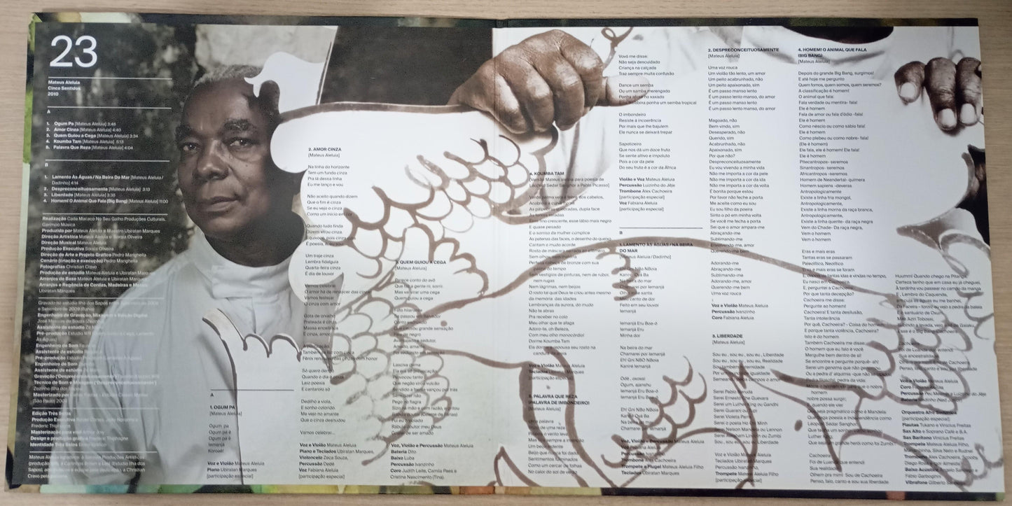 Lp Vinil Mateus Aleluia Cinco Sentidos