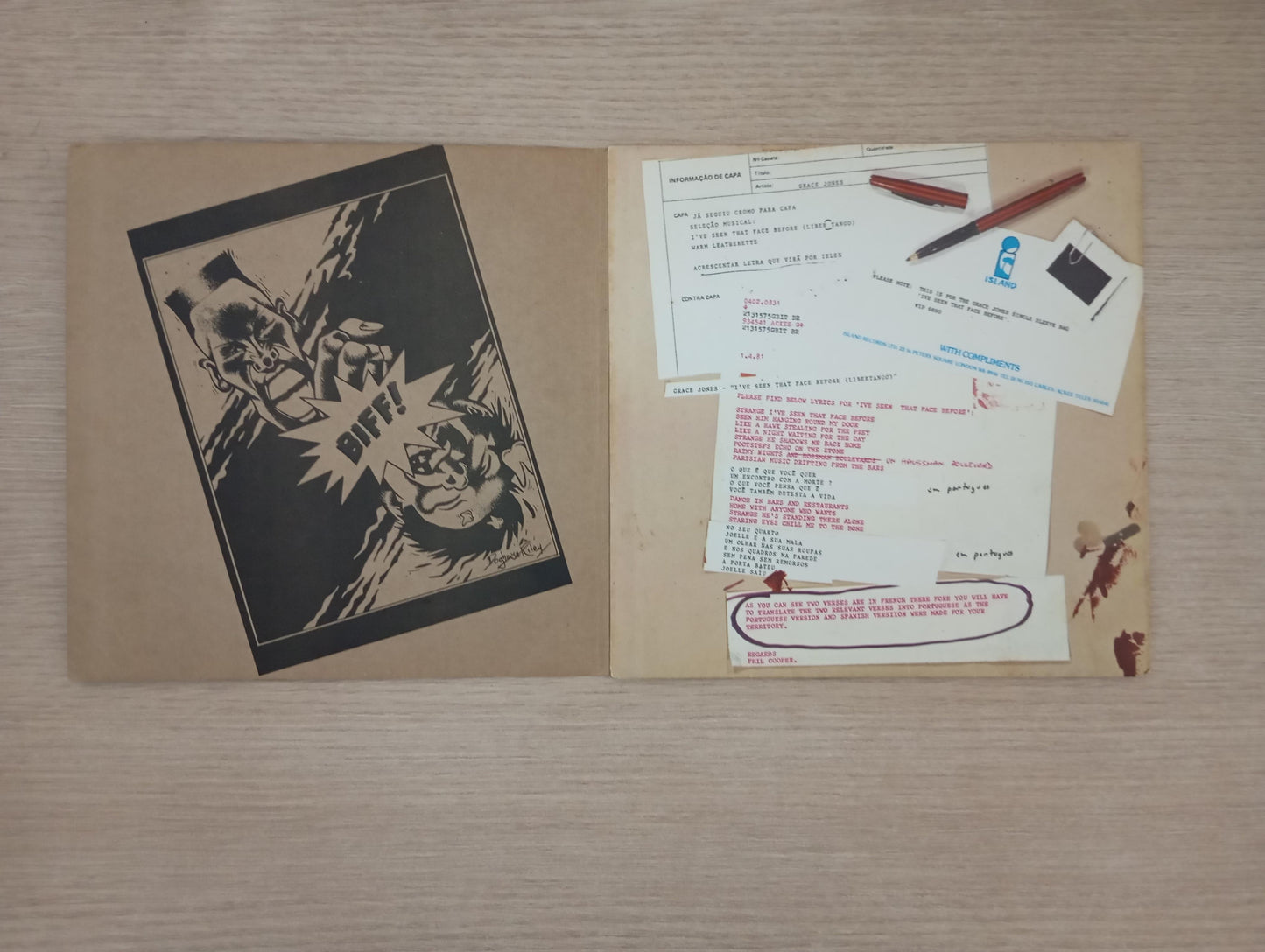 Compacto Vinil Grace Jones I've Seen That Warm Leatherette