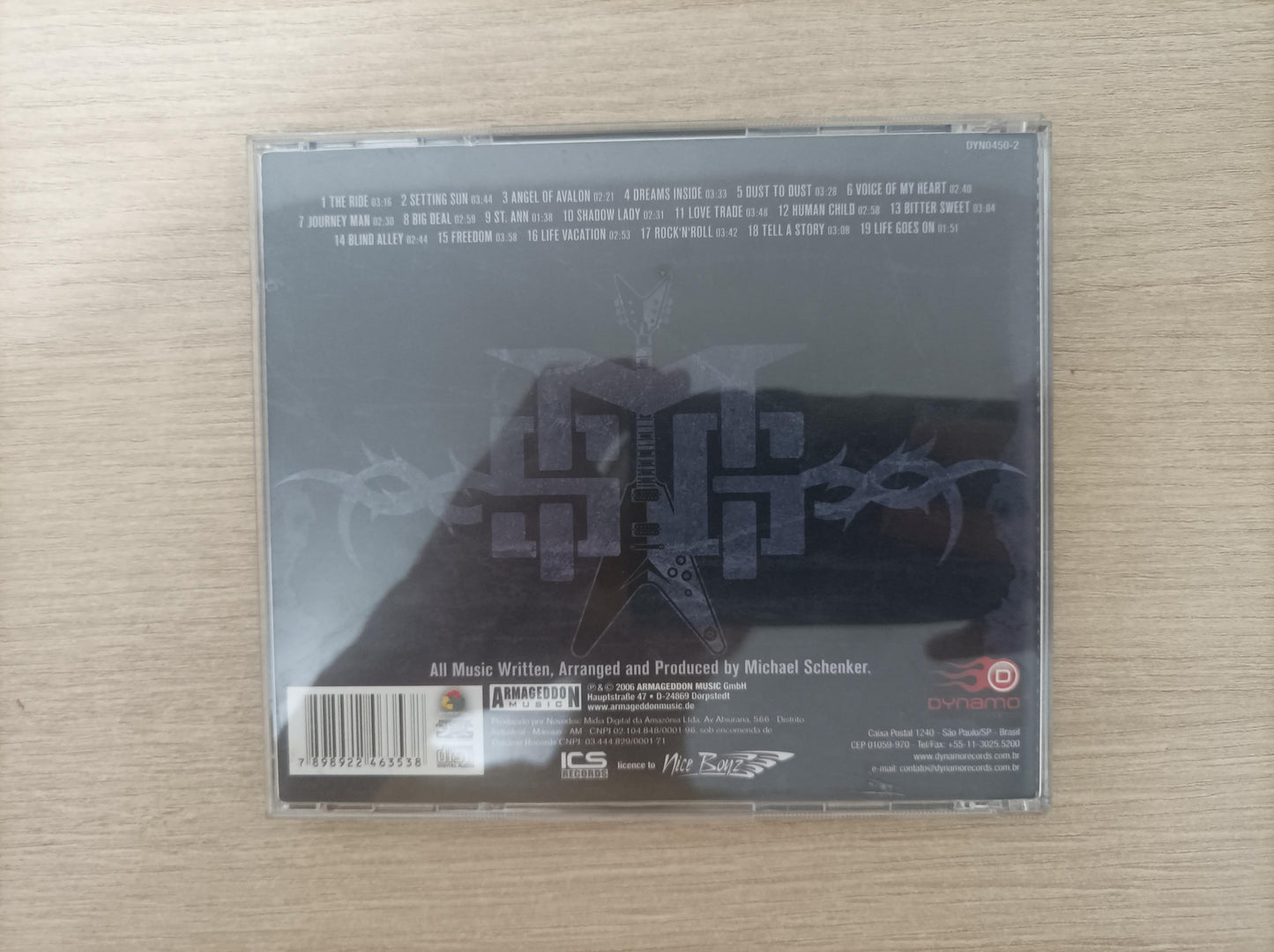 CD The Michael Schenker Group 25 Years Celebration