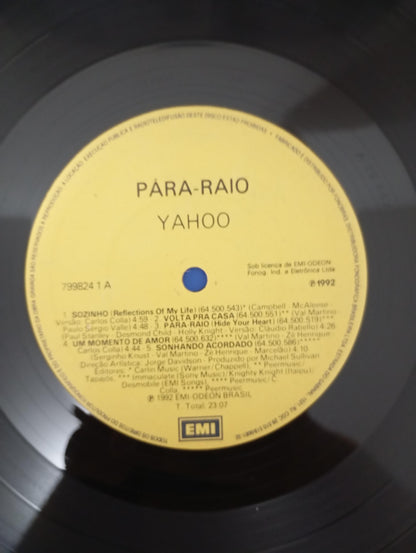 Lp Vinil Yahoo Pára-Raio Com Encarte