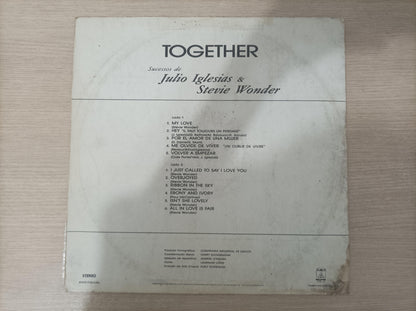 Lp Vinil Julio Iglesias & Stevie Wonder Together