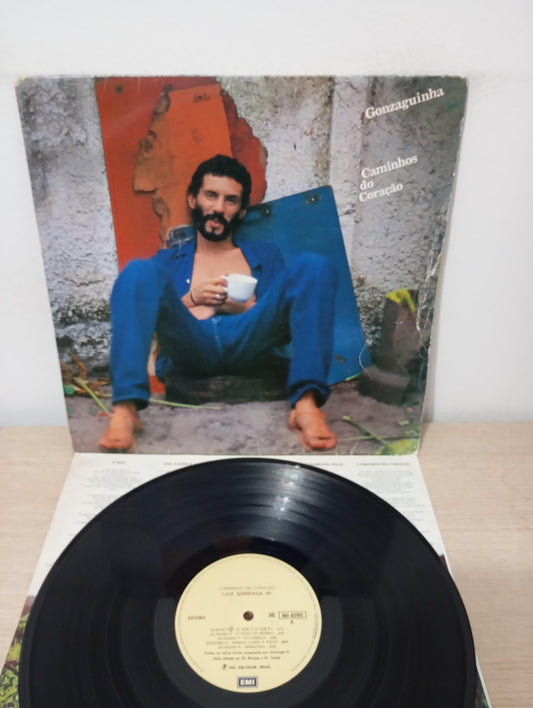 Lp Vinil Gonzaguinha Caminhos Do Coração Com Encarte