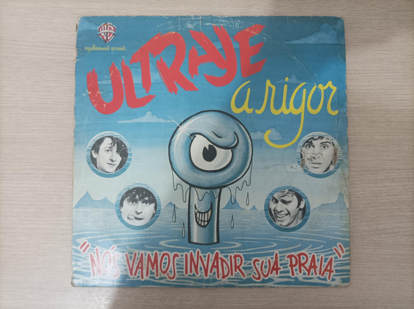 Lp Vinil Ultraje A Rigor Nós Vamos Invadir Sua Praia