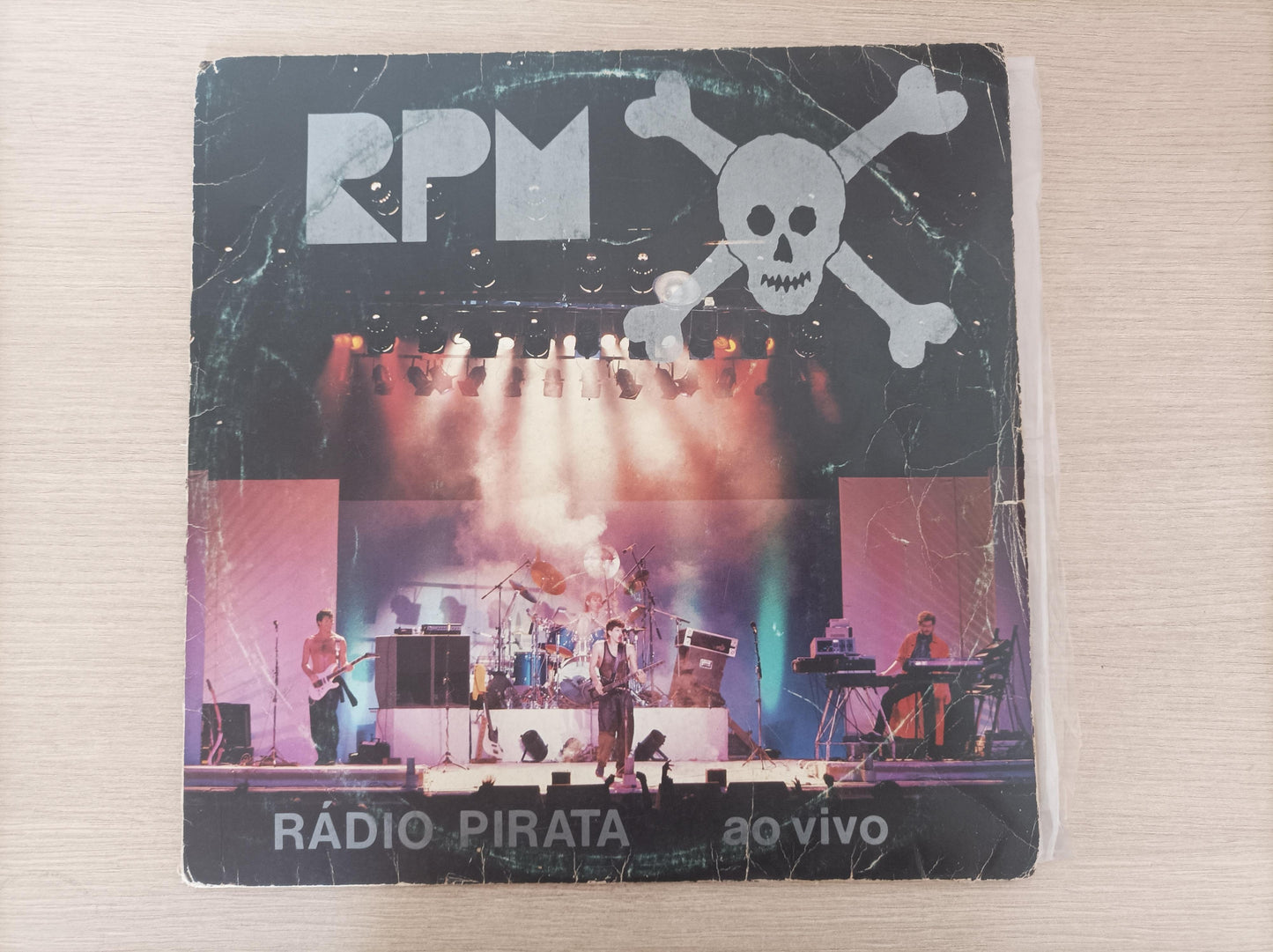 Lp Vinil RPM Rádio Pirata Ao Vivo Com Encartes