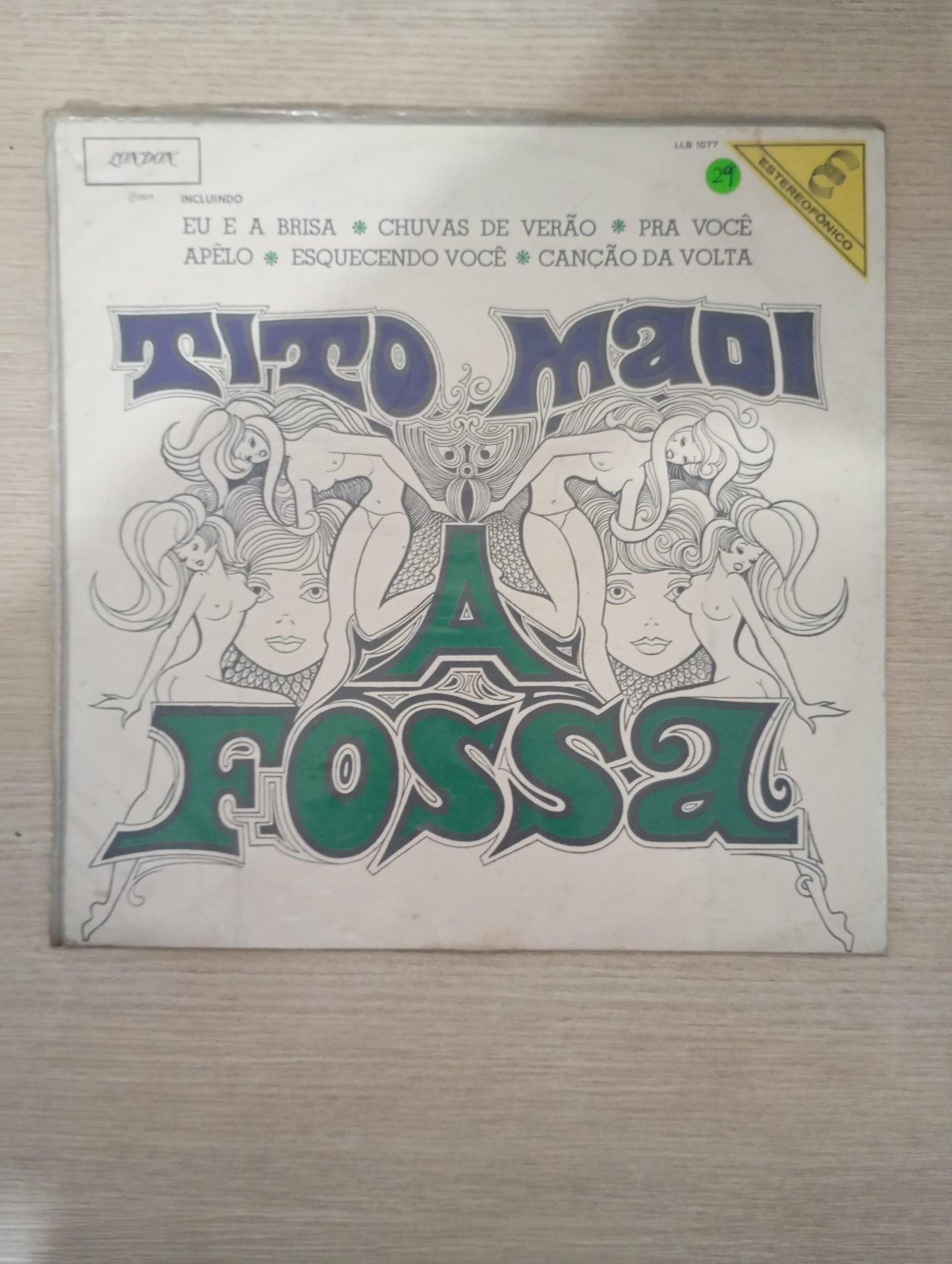 Lp Vinil Tito Madi A Fossa