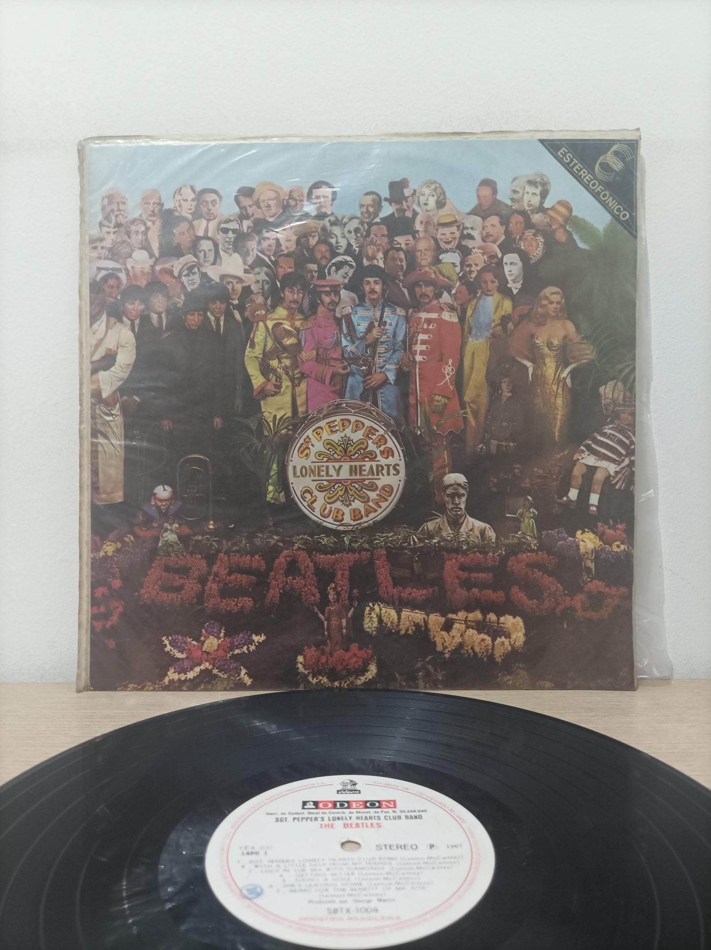 Lp Vinil The Beatles Sgt Peppers 1ª Prensagem BR Capa Dupla