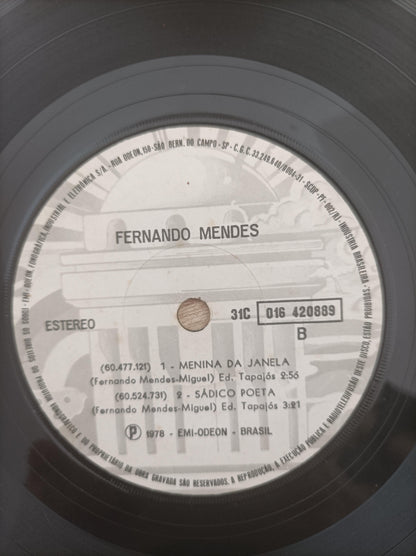 Compacto Vinil Fernando Mendes Você Não Me Ensinou Esquecer