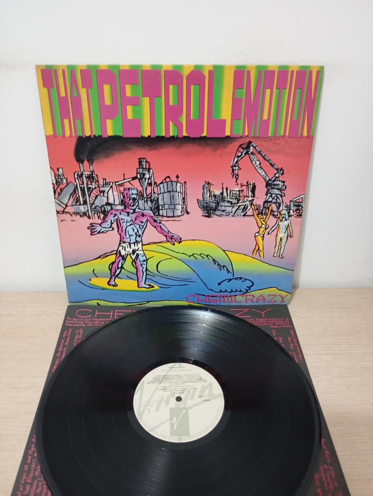 Lp Vinil That Petrol Emotion Chemicrazy Com Encarte