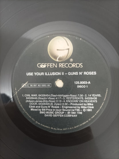 Disco Vinil Use Your Illusion II Guns N Roses Duplo, Leia