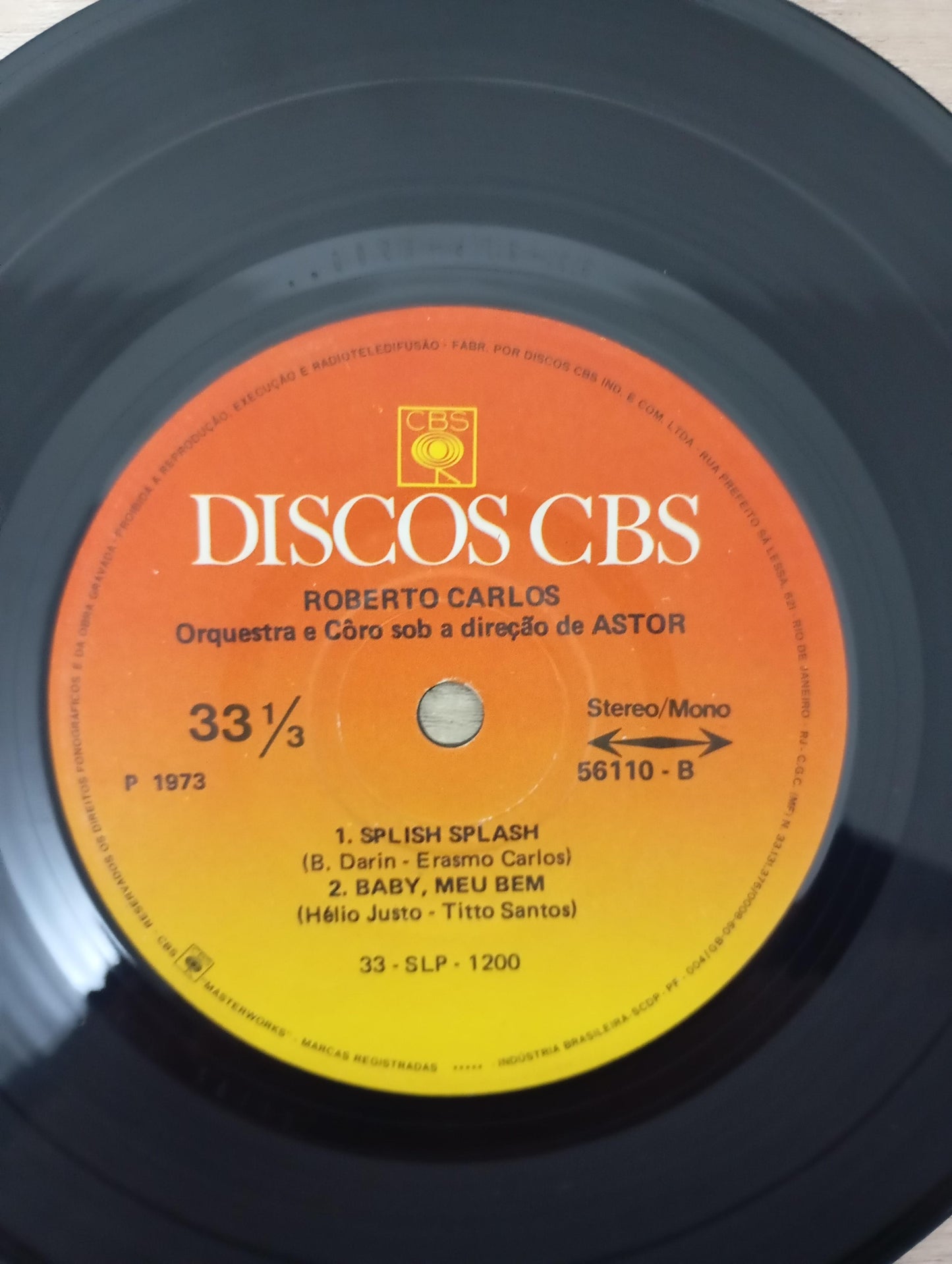 Compacto Vinil Roberto Carlos Triste E Abandonado