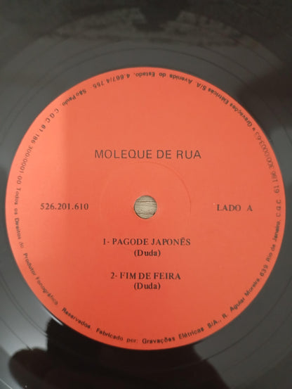 Vinil Compacto Moleque De Rua Compacto Com Encarte