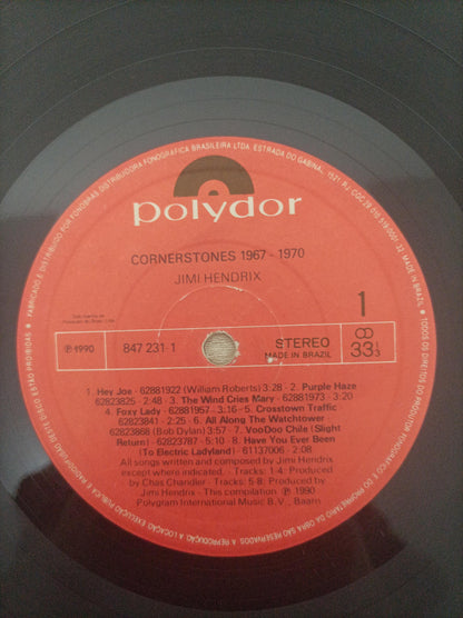 Lp Vinil Jimi Hendrix Cornerstones 1967-1970