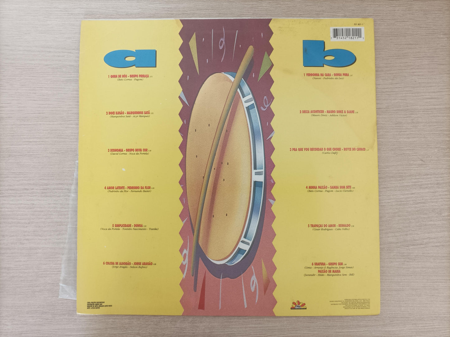 Lp Vinil É Samba