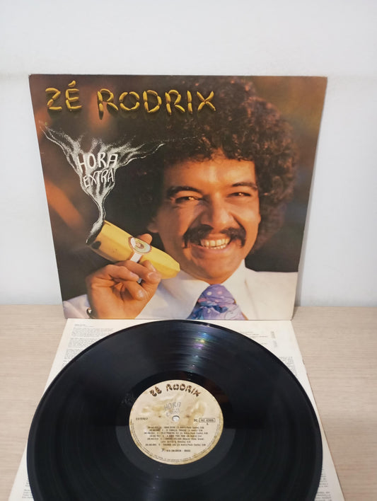 Lp Vinil Zé Rodrix Hora Extra Com Encarte