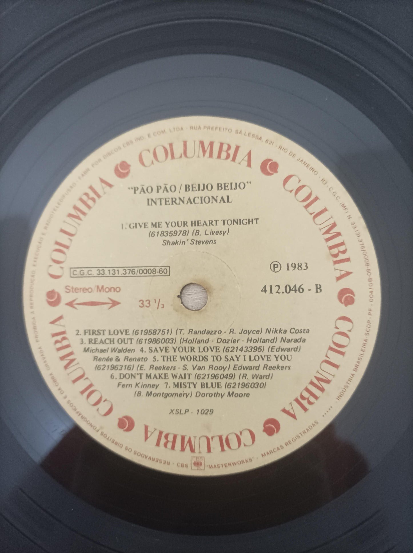 Lp Vinil Pão Pão Beijo Beijo Internacional, Leia