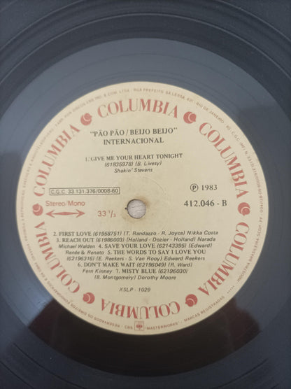 Lp Vinil Pão Pão Beijo Beijo Internacional, Leia
