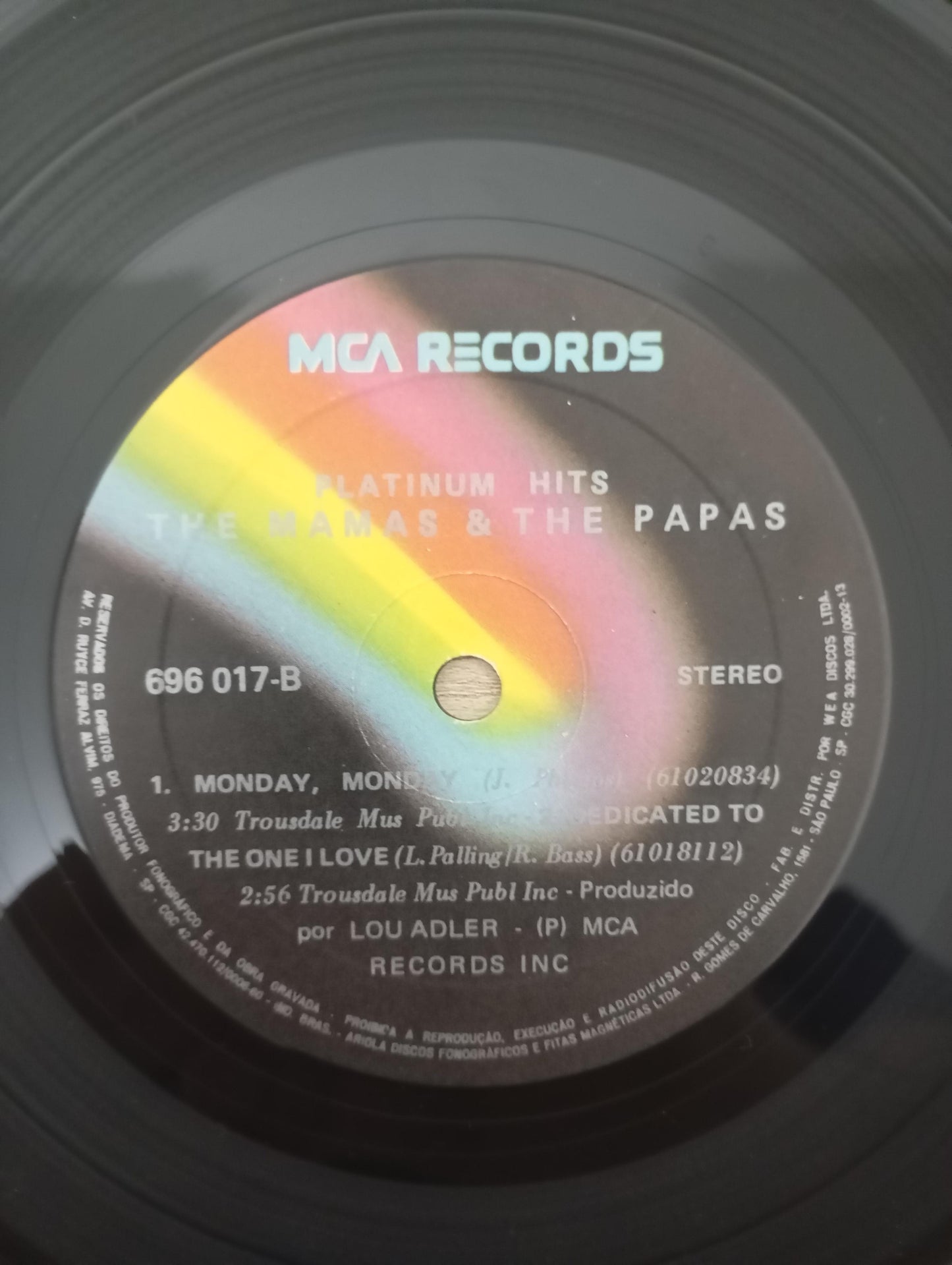 Compacto Vinil The Mamas & The Papas Platinum Hits
