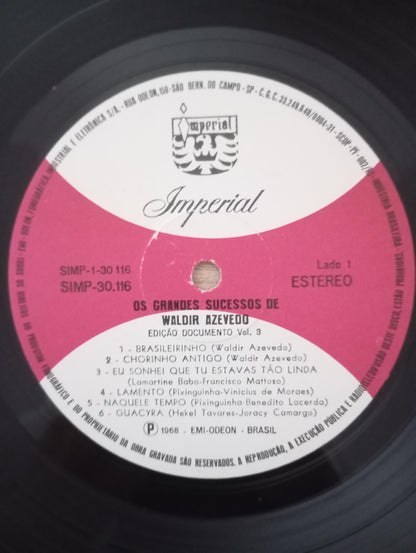 Lp Vinil Waldir Azevedo 1968