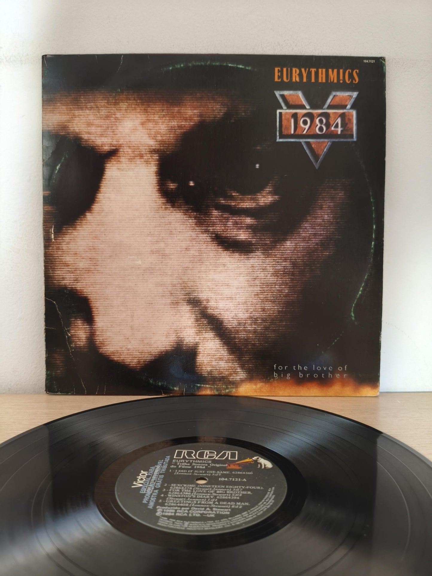 Lp Vinil Eurythmics 1984 (For The Love Of Big Brother)