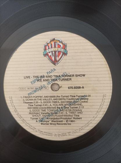 Lp Vinil Ike & Tina Turner Show Live