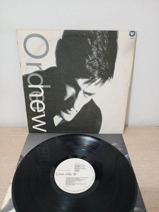 Lp Vinil New Order Low-life Com Encarte