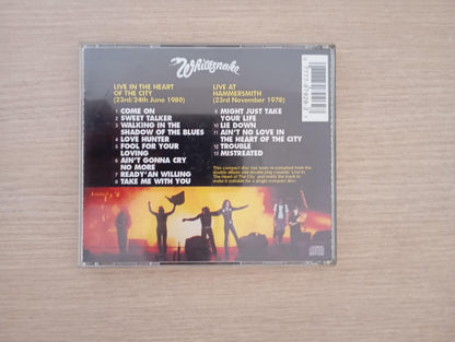 CD Whitesnake Live... In The Heart Of The City Importado