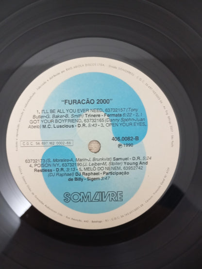 Lp Vinil Furacão 2000 1990