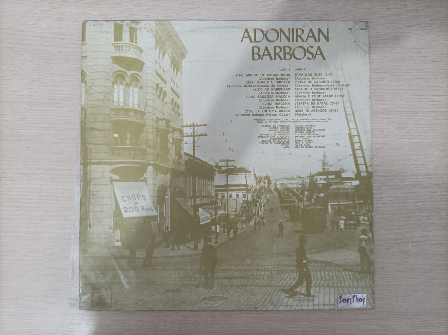 Lp Vinil Adoniran Barbosa 1974