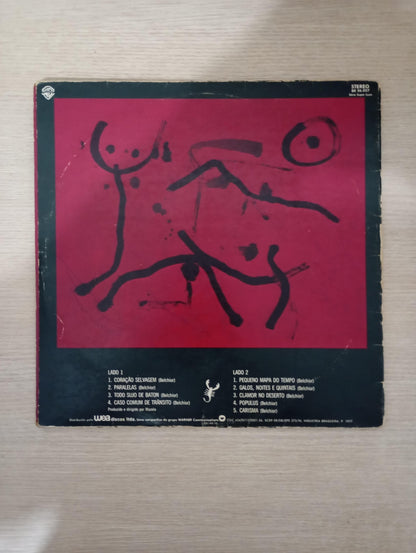 Lp Vinil Belchior Coração Selvagem Capa Dupla