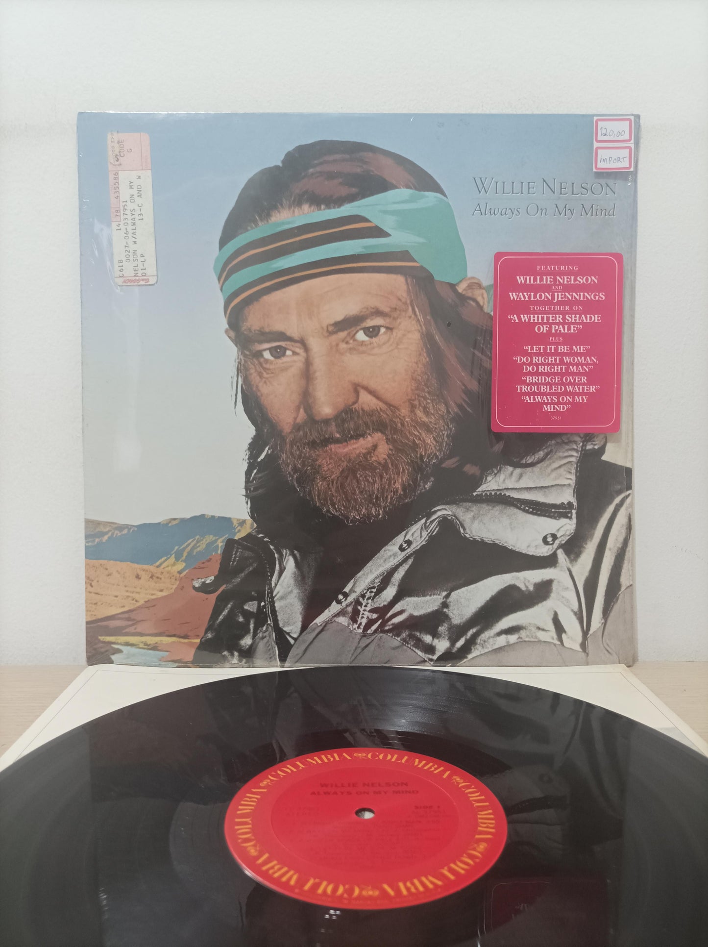 Lp Vinil Willie Nelson Always On My Mind C Encarte Importado