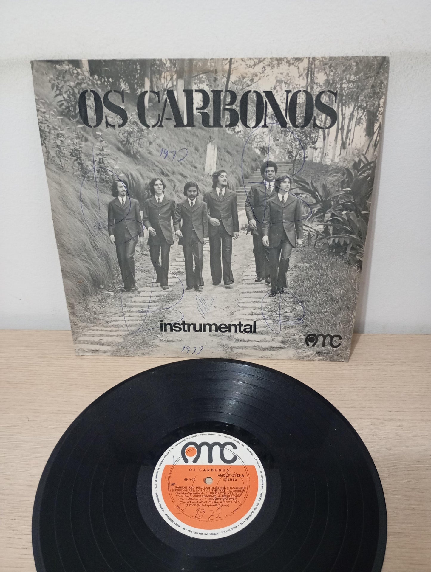 Lp Vinil Os Carbonos Os Carbonos Instrumental