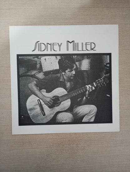Lp Vinil Sidney Miller 1982 Com Encarte
